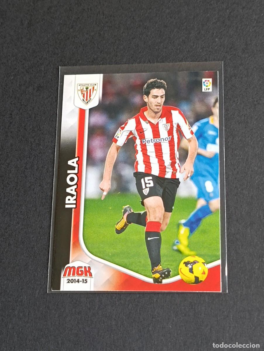 Cromos de f&uacute;tbol: IRAOLA #21 ATHLETIC CLUB - PANINI MEGACRACKS LA LIGA 2014 2015 - MGK 14 15 CROMO FUTBOL