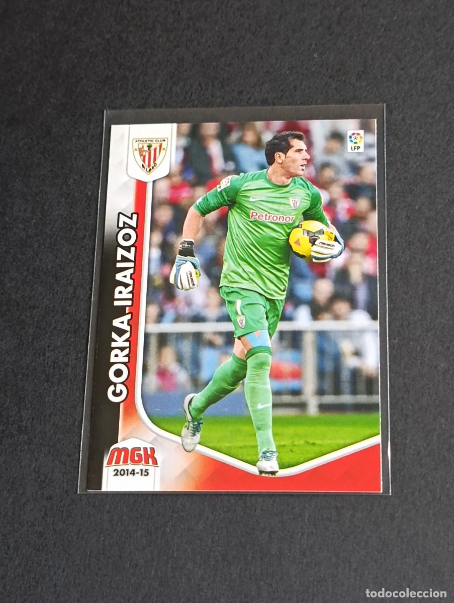 Cromos de f&uacute;tbol: GORKA IRAIZOZ #20 ATHLETIC CLUB - PANINI MEGACRACKS LA LIGA 2014 2015 - MGK 14 15 CROMO FUTBOL