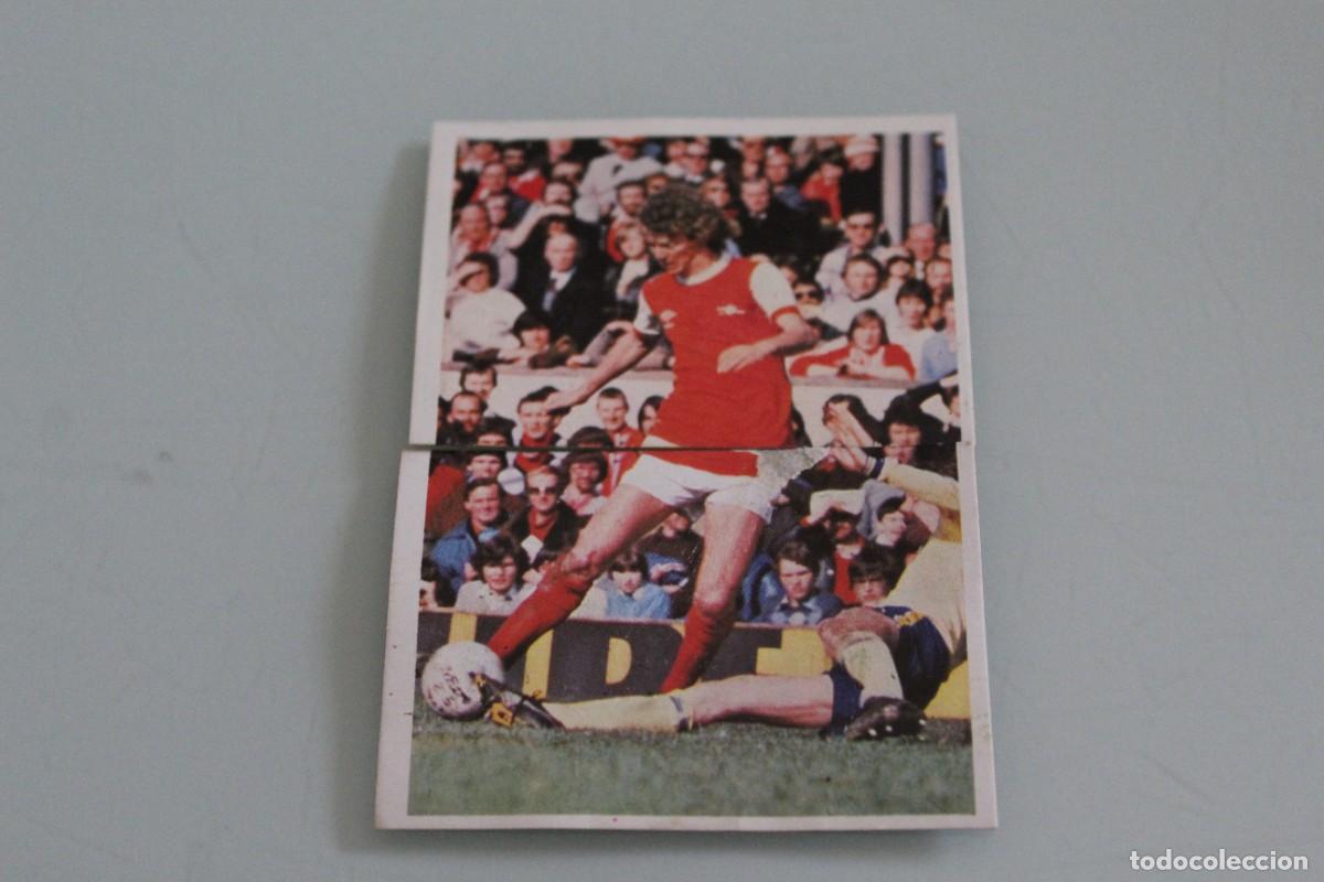 Cromos de f&uacute;tbol: ESTE 80 81 FUTBOLISTAS EN ACCI&Oacute;N N&ordm; 27 Y 28, GRAHAM RIK RECUPERADOS DE &Aacute;LBUM