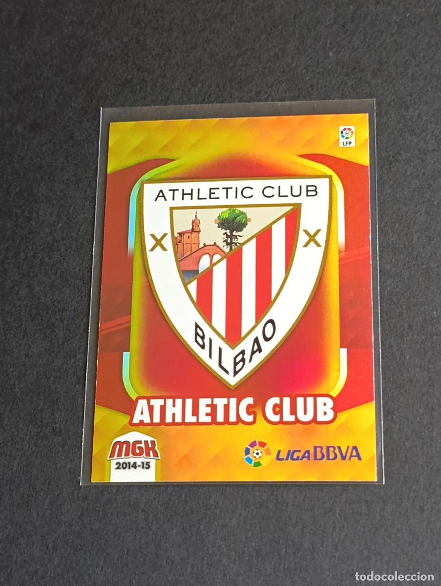 Cromos de f&uacute;tbol: ESCUDO LOGO ATHLETIC CLUB #19 - PANINI MEGACRACKS LA LIGA 2014 2015 - MGK 14 15 CROMO FUTBOL