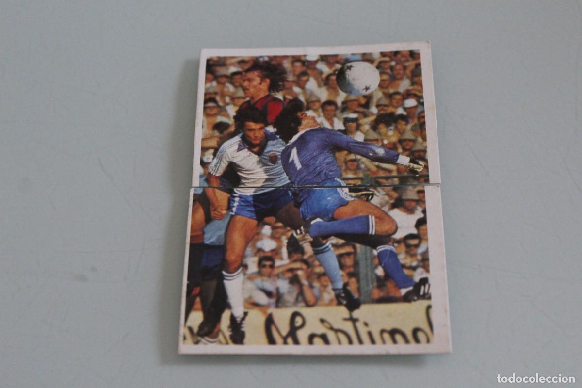 Cromos de f&uacute;tbol: ESTE 80 81 FUTBOLISTAS EN ACCI&Oacute;N N&ordm; 49 Y 50, MIGUELI RECUPERADOS DE &Aacute;LBUM