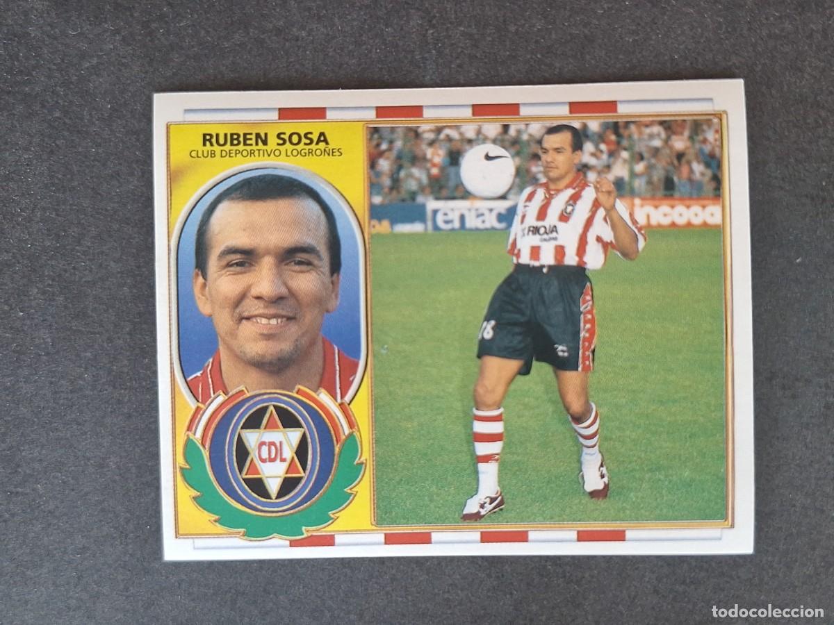 Cromos de f&uacute;tbol: L4 RUBEN SOSA C. D. LOGRO&Ntilde;ES COLOCA LIGA ESTE 1996 1997 96 97 NUNCA PEGADO SIN PEGAR