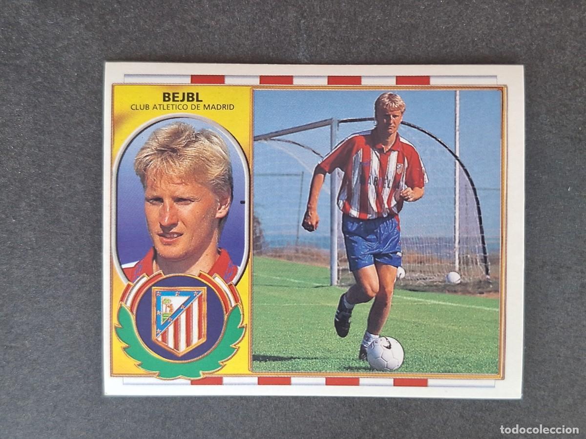Cromos de f&uacute;tbol: L4 BEJBL ATLETICO DE MADRID COLOCA LIGA ESTE 1996 1997 96 97 NUNCA PEGADO SIN PEGAR
