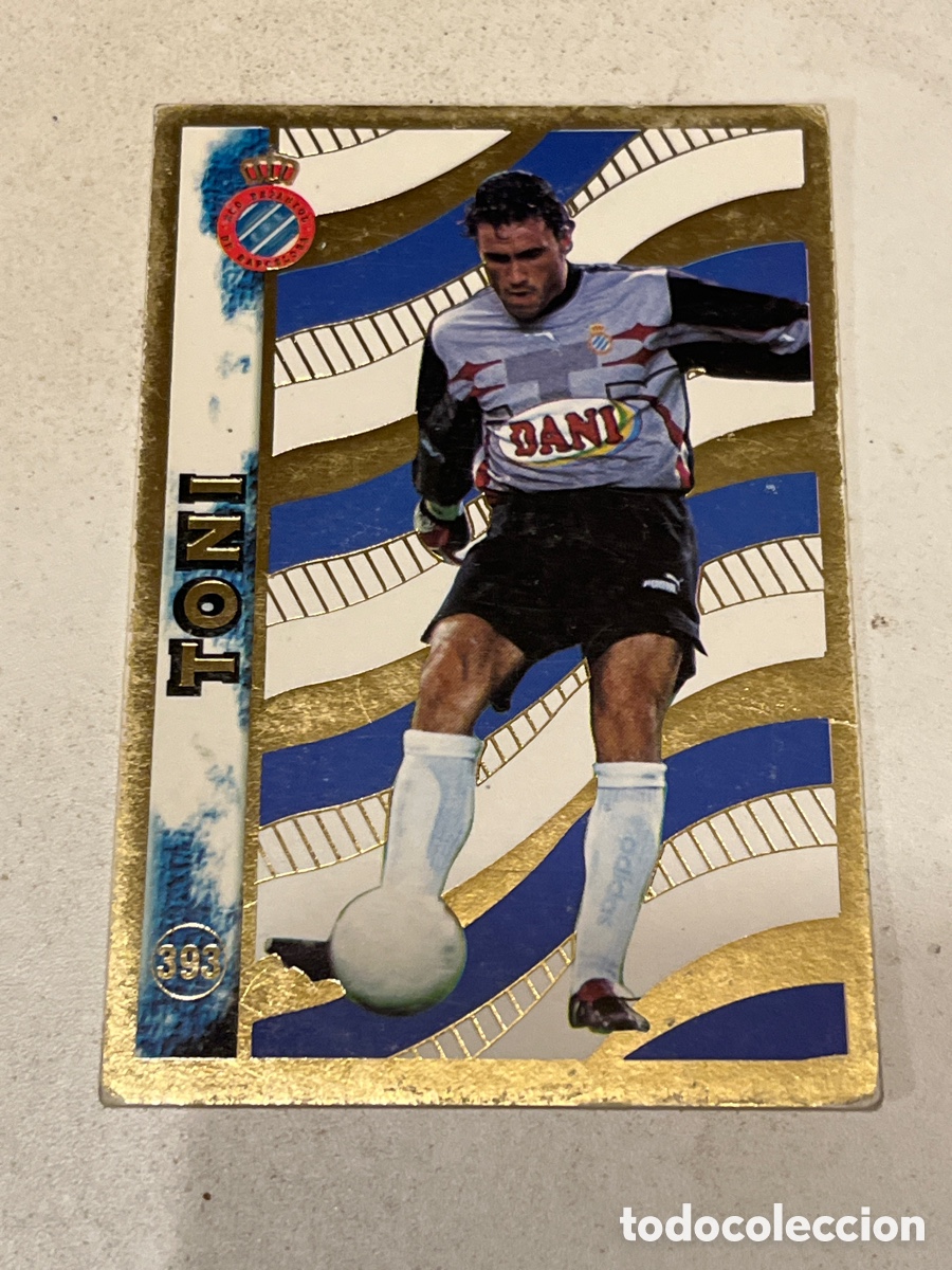 Cromos de f&uacute;tbol: Cromo Mundi Cromo El Mejor Liga 97-98 N&deg;393 Toni R.C.D Espanyol