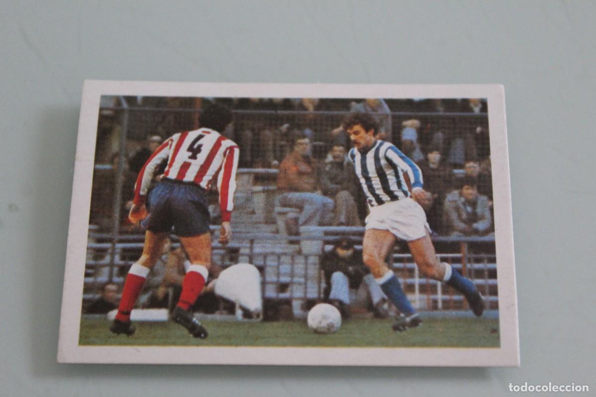 Cromos de f&uacute;tbol: ESTE 80 81 FUTBOLISTAS EN ACCI&Oacute;N N&ordm; 32 SATR&Uacute;STEGUI RECUPERADO DE &Aacute;LBUM