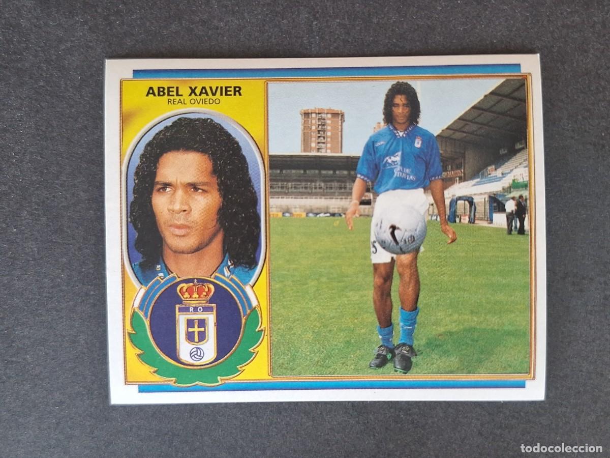 Cromos de f&uacute;tbol: L4 ABEL XAVIER REAL OVIEDO COLOCA LIGA ESTE 1996 1997 96 97 NUNCA PEGADO SIN PEGAR