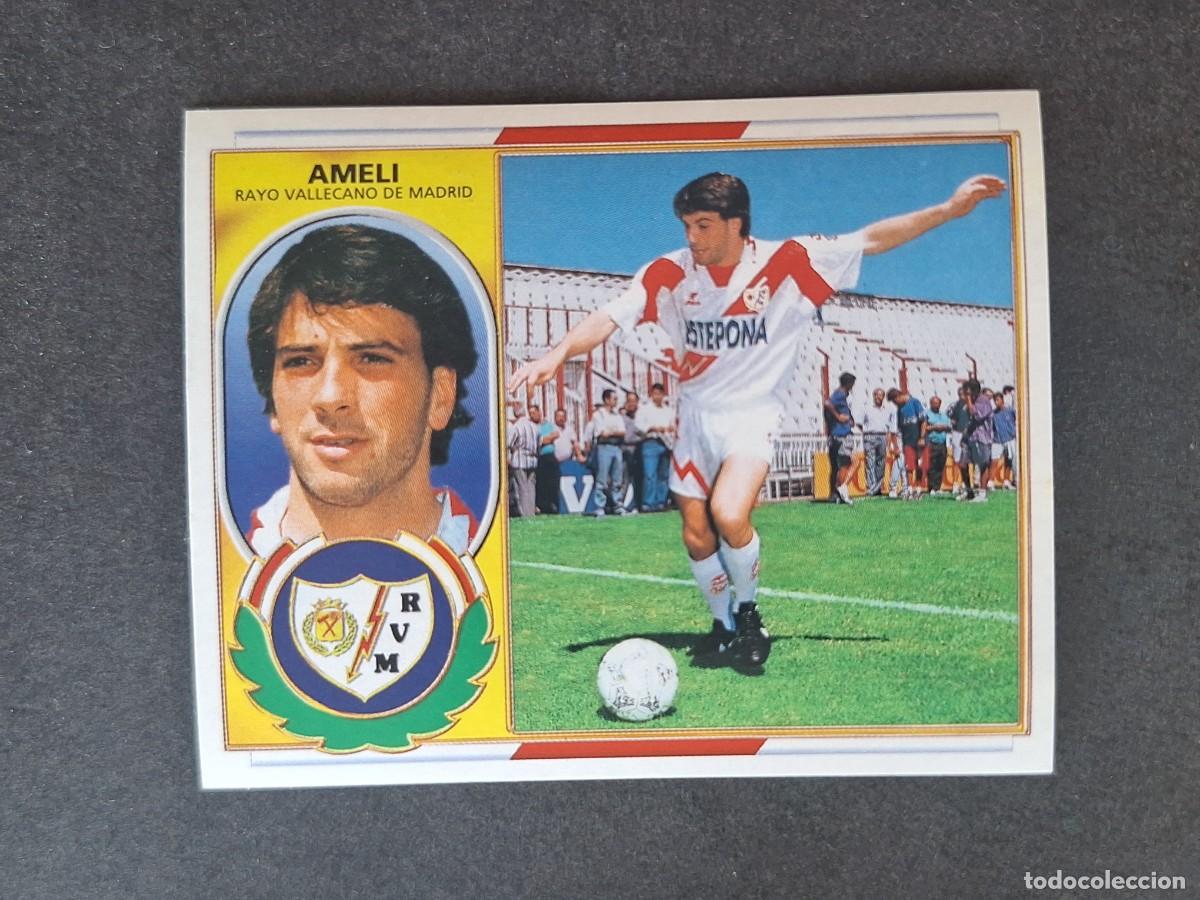Cromos de f&uacute;tbol: L4 AMELI RAYO VALLECANO COLOCA LIGA ESTE 1996 1997 96 97 NUNCA PEGADO SIN PEGAR