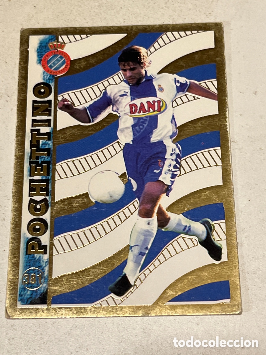 Cromos de f&uacute;tbol: Cromo Mundi Cromo El Mejor Liga 97-98 N&deg;381 Pochettino R.C.D Espanyol