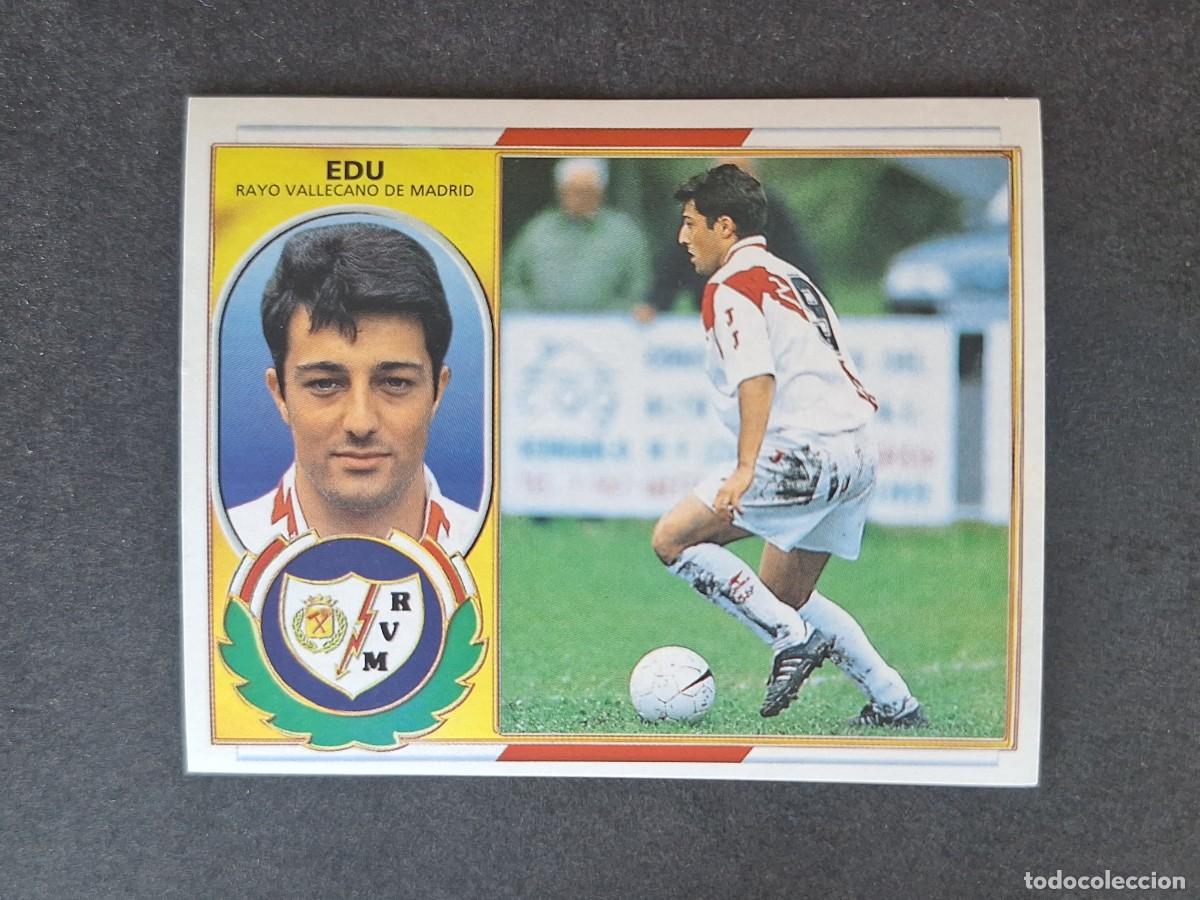 Cromos de f&uacute;tbol: L4 EDU RAYO VALLECANO COLOCA LIGA ESTE 1996 1997 96 97 NUNCA PEGADO SIN PEGAR