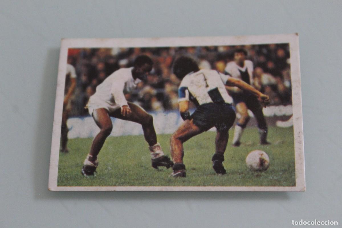 Cromos de f&uacute;tbol: ESTE 80 81 FUTBOLISTAS EN ACCI&Oacute;N N&ordm; 31 CUNNINGHAM RECUPERADO DE &Aacute;LBUM