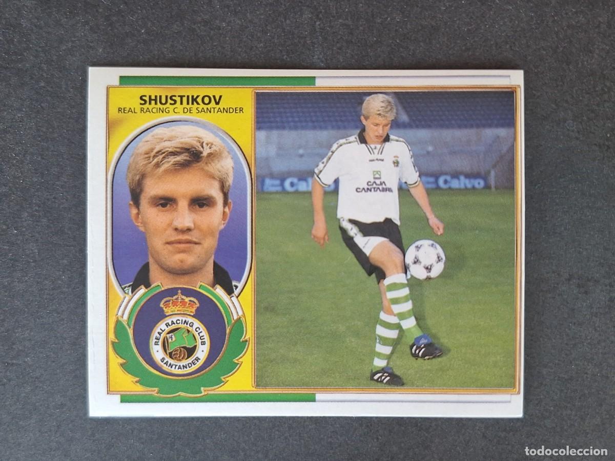 Cromos de f&uacute;tbol: L4 SHUSTIKOV RACING DE SANTANDER COLOCA LIGA ESTE 1996 1997 96 97 NUNCA PEGADO SIN PEGAR