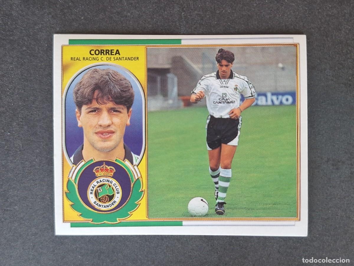 Cromos de f&uacute;tbol: L4 CORREA RACING DE SANTANDER COLOCA LIGA ESTE 1996 1997 96 97 NUNCA PEGADO SIN PEGAR