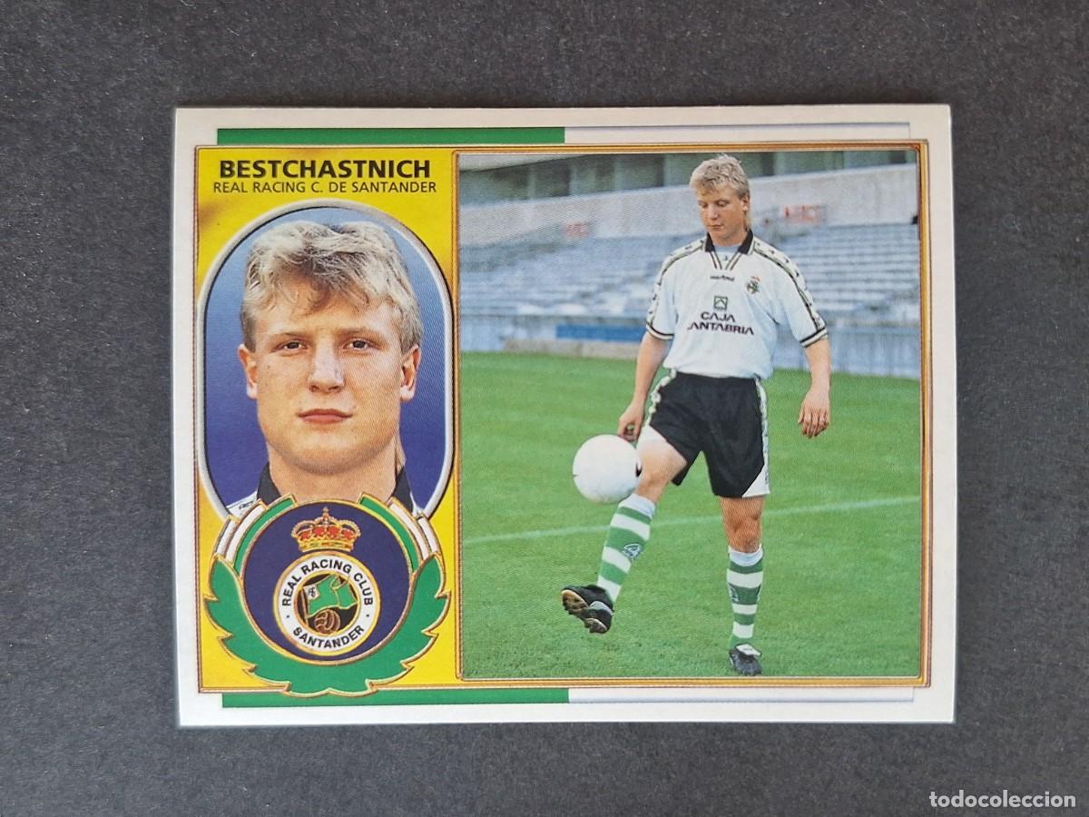Cromos de f&uacute;tbol: L4 BESTCHASTNICH RACING DE SANTANDER COLOCA LIGA ESTE 1996 1997 96 97 NUNCA PEGADO SIN PEGAR