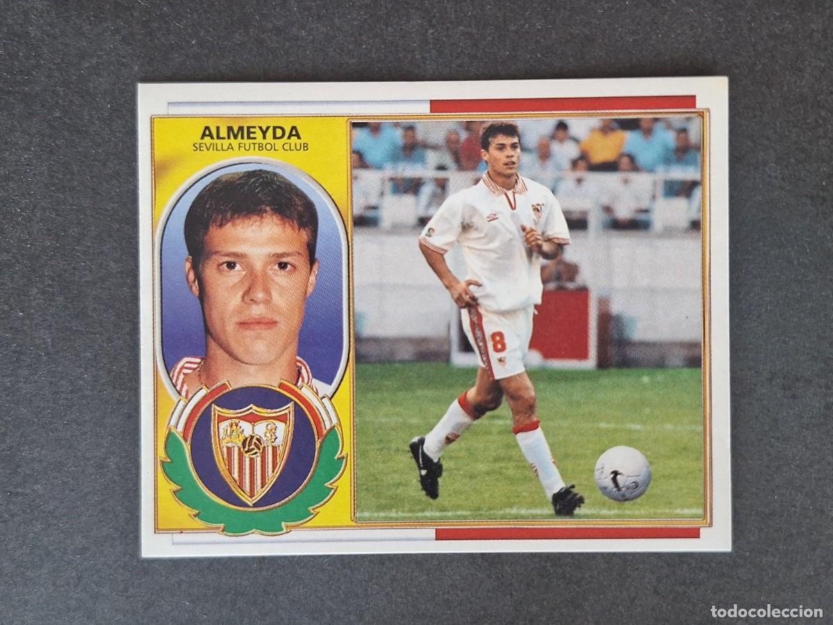 Cromos de f&uacute;tbol: L4 ALMEYDA SEVILLA F. C. COLOCA LIGA ESTE 1996 1997 96 97 NUNCA PEGADO SIN PEGAR