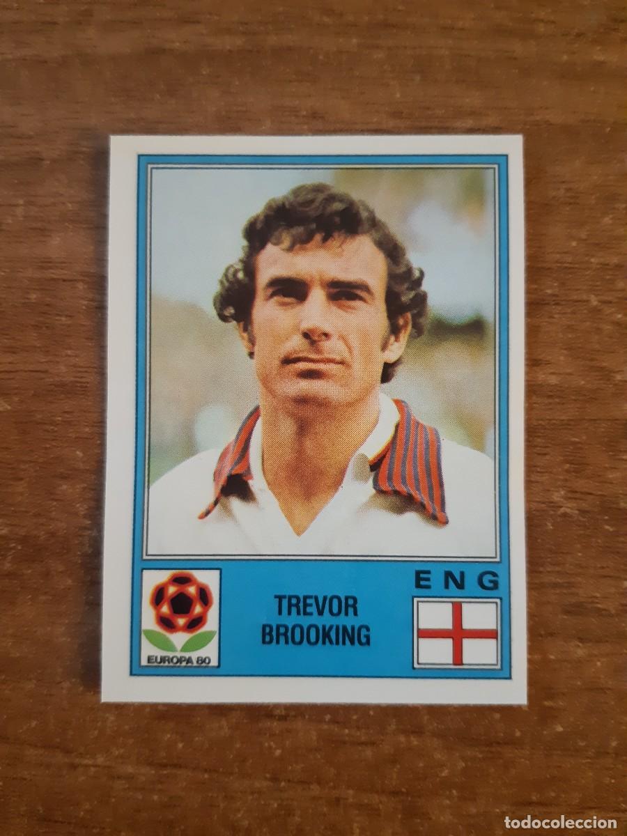 Cromos de f&uacute;tbol: N&deg;123 TREVOR BROOKING INGLATERRA EUROPA 80 PANINI EURO ITALIA 1980 PANINI.NUNCA PEGADO, SIN PEGAR