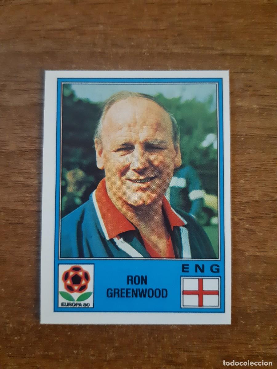 Cromos de f&uacute;tbol: N&deg;116 RON GREENWOOD INGLATERRA EUROPA 80 PANINI EURO ITALIA 1980 PANINI.NUNCA PEGADO, SIN PEGAR