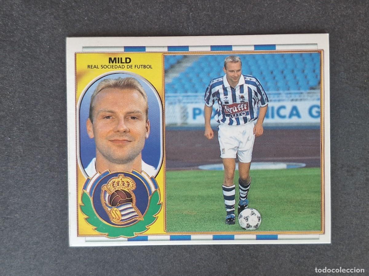 Cromos de f&uacute;tbol: L4 MILD REAL SOCIEDAD COLOCA LIGA ESTE 1996 1997 96 97 NUNCA PEGADO SIN PEGAR