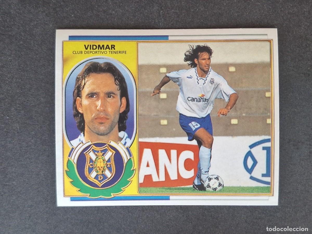 Cromos de f&uacute;tbol: L4 VIDMAR C. D. TENERIFE COLOCA LIGA ESTE 1996 1997 96 97 NUNCA PEGADO SIN PEGAR