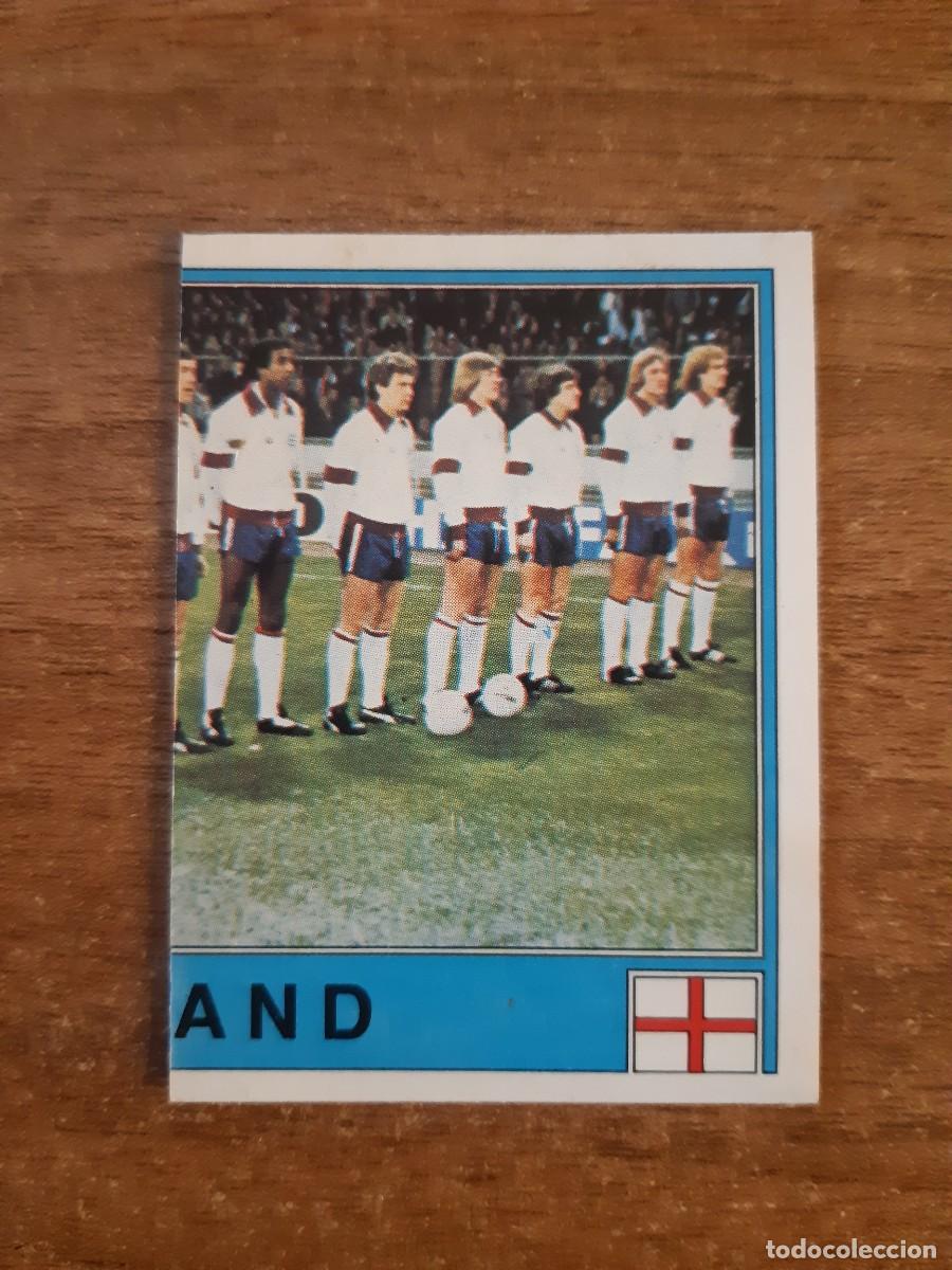Cromos de f&uacute;tbol: N&deg;115 ALINEACI&Oacute;N ENGLAND INGLATERRA EUROPA 80 PANINI EURO ITALIA 1980 PANINI.NUNCA PEGADO, SIN PEGAR