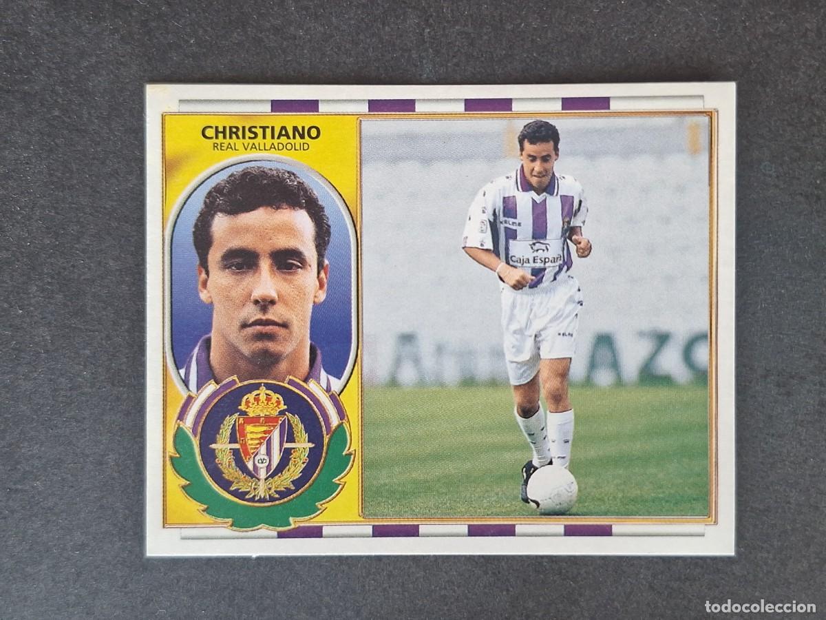 Cromos de f&uacute;tbol: L4 CHRISTIANO REAL VALLADOLID COLOCA LIGA ESTE 1996 1997 96 97 NUNCA PEGADO SIN PEGAR