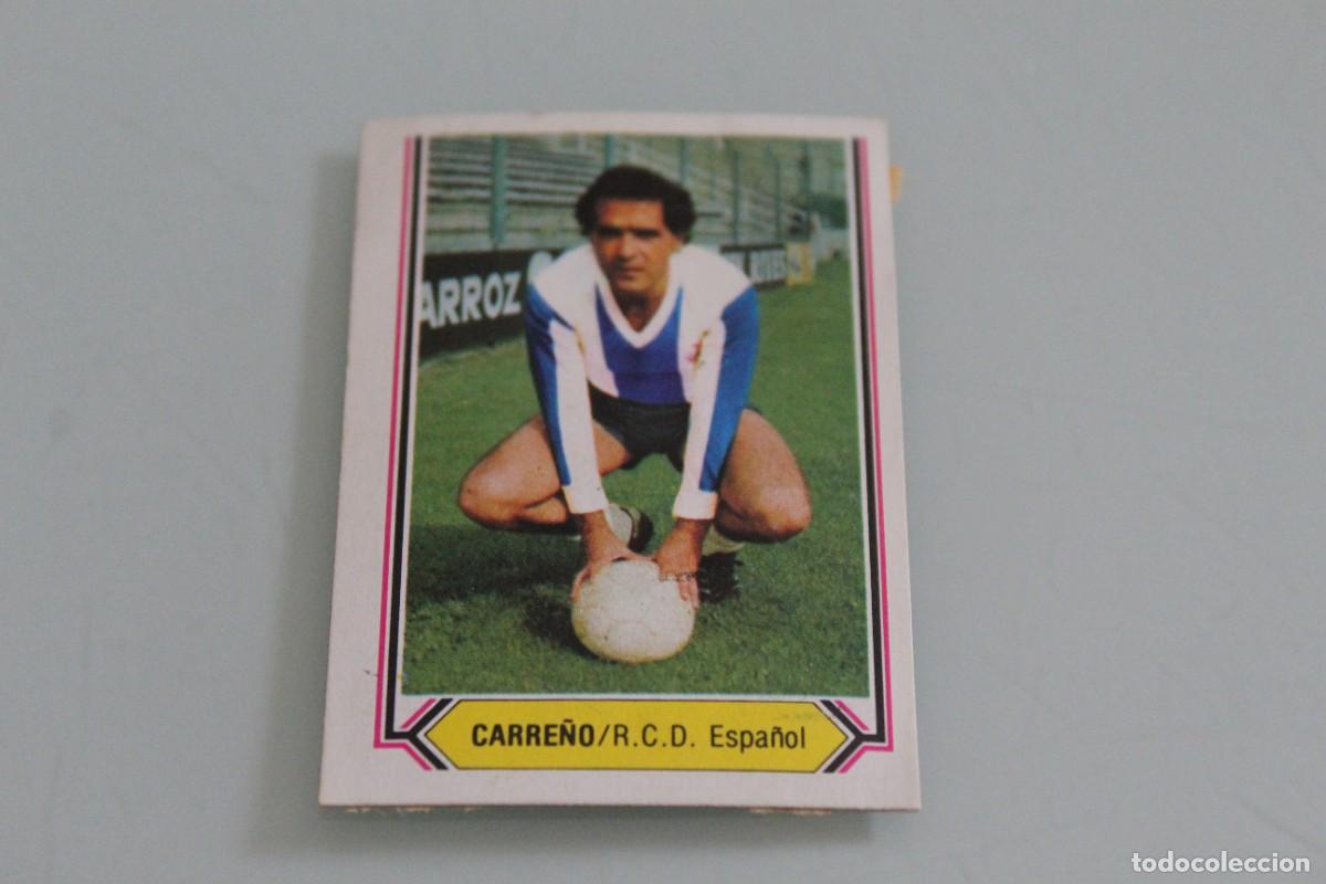 Cromos de f&uacute;tbol: ESTE 80 81 CARRE&Ntilde;O FICHAJE N&ordm; 2 RECUPERADO DE &Aacute;LBUM