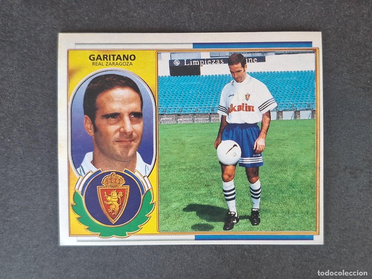 Cromos de f&uacute;tbol: L4 GARITANO REAL ZARAGOZA COLOCA LIGA ESTE 1996 1997 96 97 NUNCA PEGADO SIN PEGAR