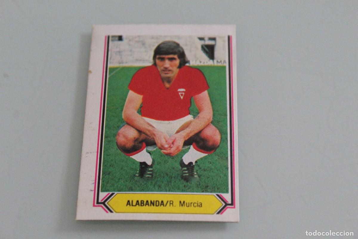 Cromos de f&uacute;tbol: ESTE 80 81 ALABANDA FICHAJE N&ordm; 13 RECUPERADO DE &Aacute;LBUM