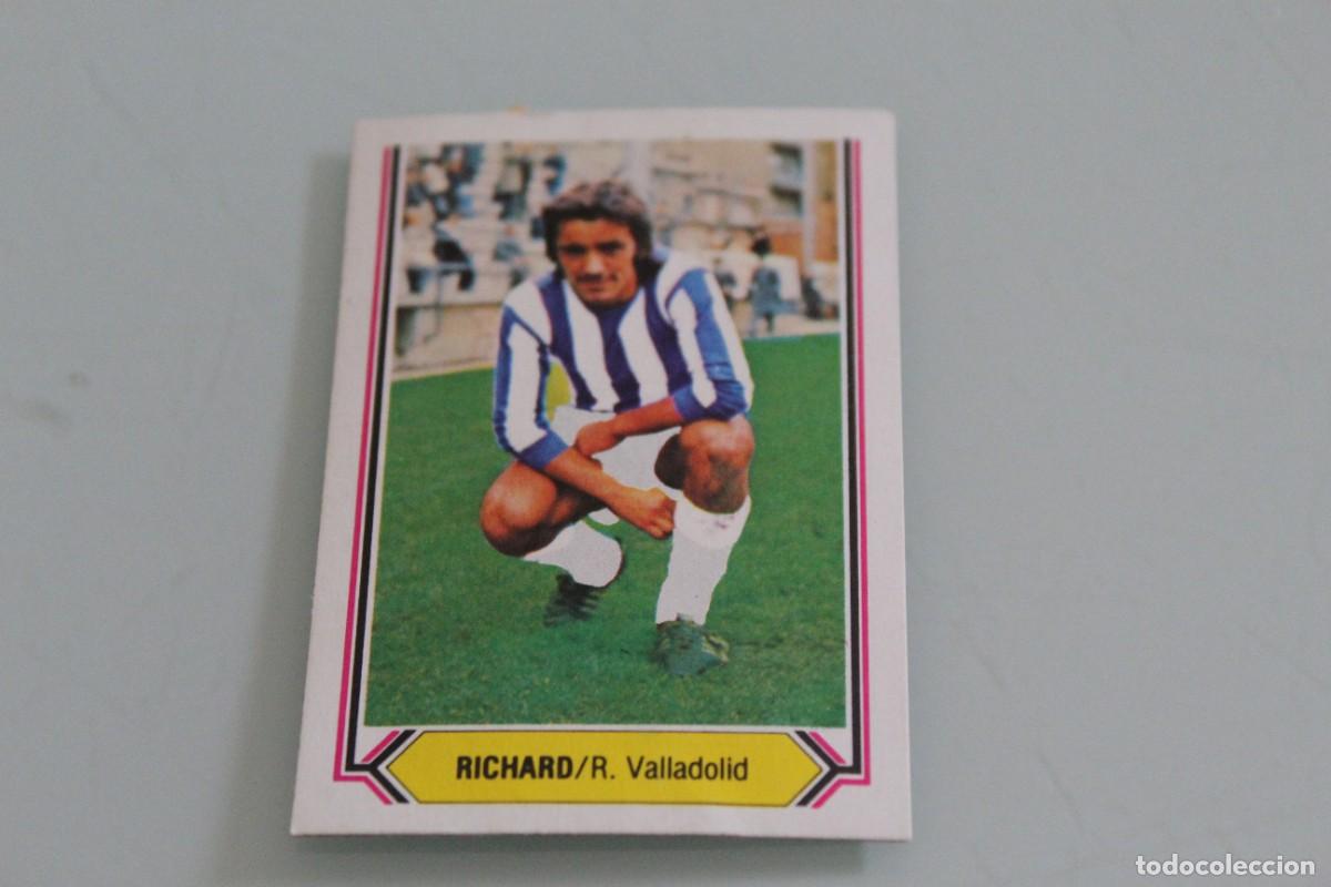 Cromos de f&uacute;tbol: ESTE 80 81 RICHARD FICHAJE N&ordm; 19 RECUPERADO DE &Aacute;LBUM