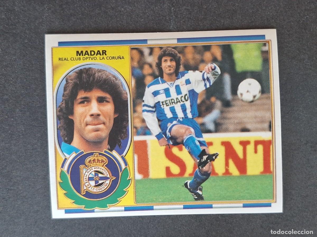 Cromos de f&uacute;tbol: L4 MADAR DEPORTIVO DE LA CORU&Ntilde;A FICHAJE 5 LIGA ESTE 1996 1997 96 97 NUNCA PEGADO SIN PEGAR