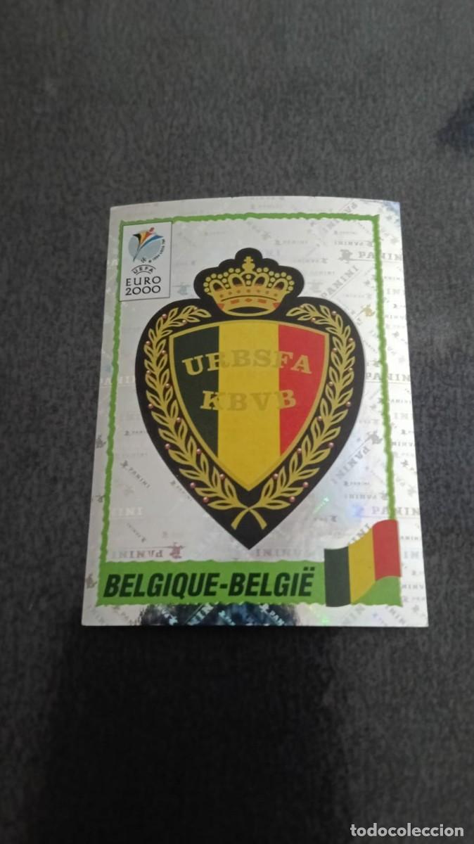 Cromos de f&uacute;tbol: Panini Euro 00 2000 Escudo Belgica 95