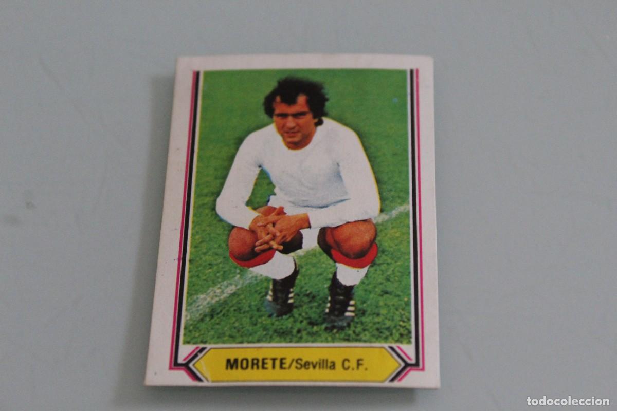Cromos de f&uacute;tbol: ESTE 80 81 MORETE FICHAJE N&ordm; 26 RECUPERADO DE &Aacute;LBUM