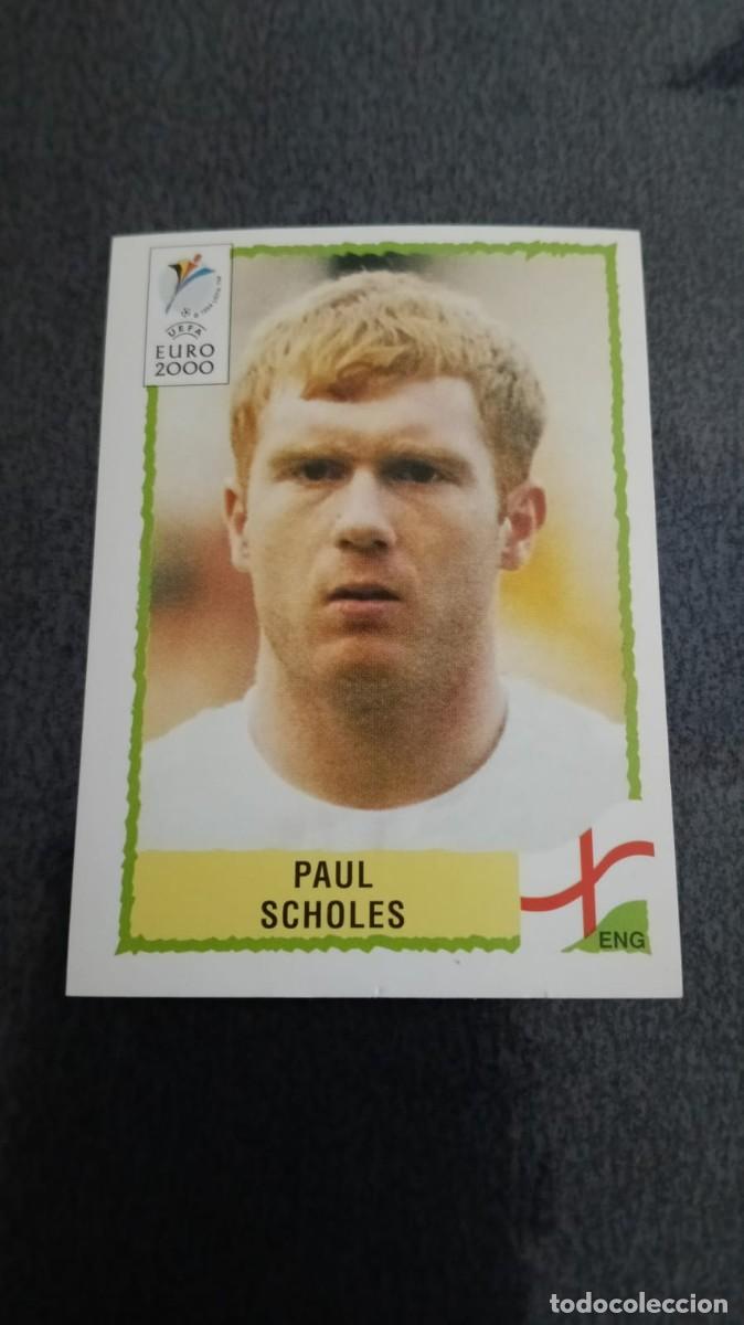Cromos de f&uacute;tbol: Panini Euro 00 2000 Inglaterra Paul Scholes 89