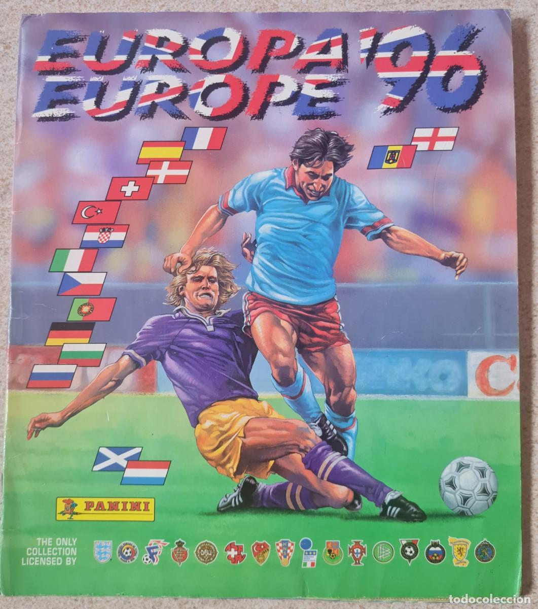 Cromos de f&uacute;tbol: &Aacute;lbum cromos completo eurocopa 96 f&uacute;tbol panini