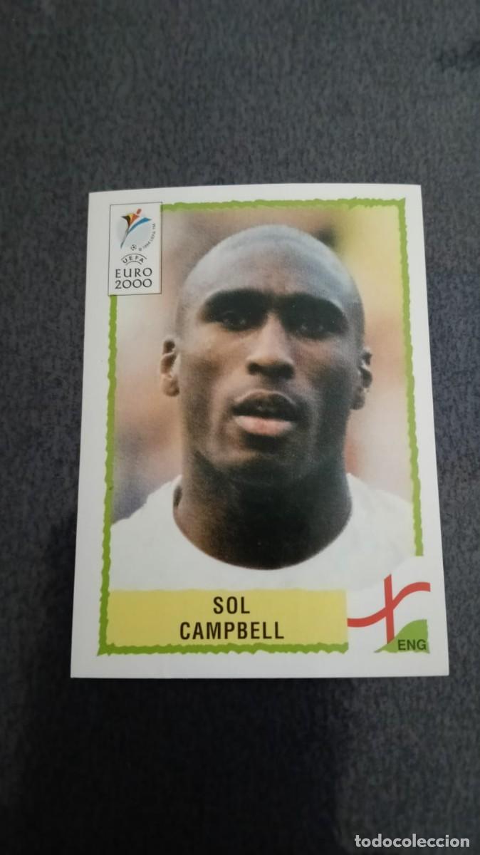 Cromos de f&uacute;tbol: Panini Euro 00 2000 Inglaterra Sol Campbell 78