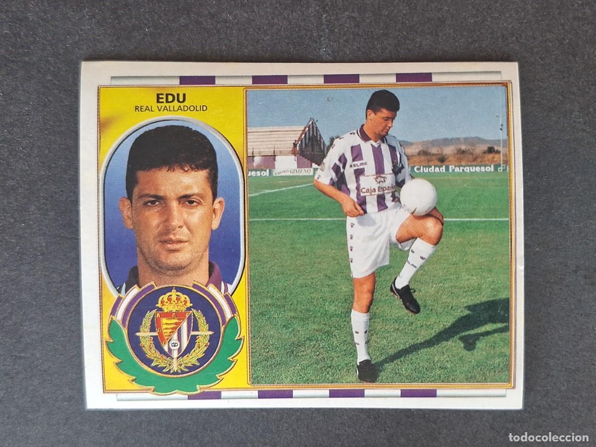 Cromos de f&uacute;tbol: L4 EDU REAL VALLADOLID FICHAJE 9 BIS LIGA ESTE 1996 1997 96 97 NUNCA PEGADO SIN PEGAR