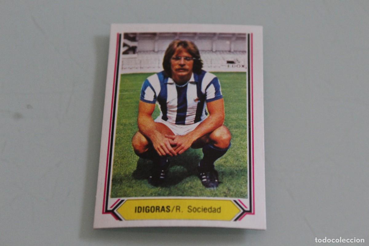Cromos de f&uacute;tbol: ESTE 80 81 ID&Iacute;GORAS RECUPERADO DE &Aacute;LBUM