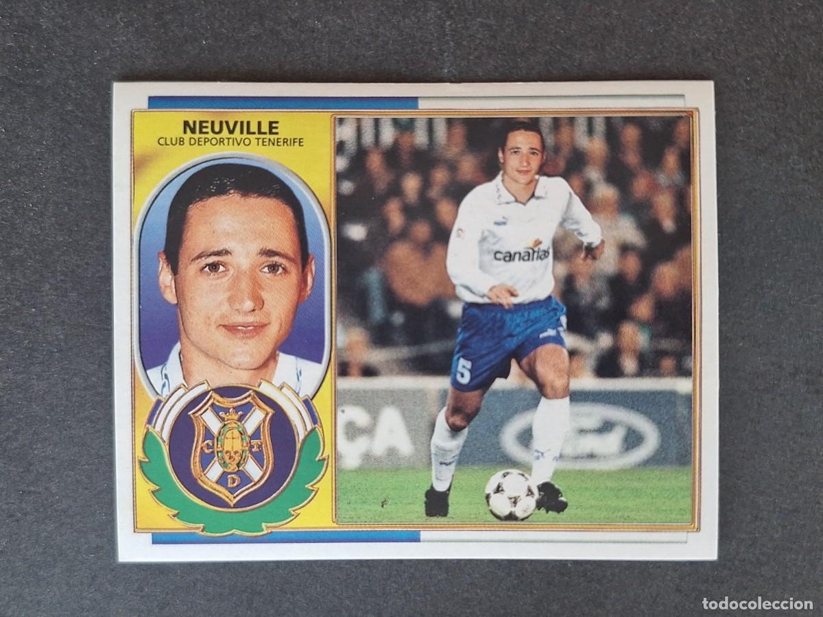 Cromos de f&uacute;tbol: L4 NEUVILLE C. D. TENERIFE FICHAJE 12 LIGA ESTE 1996 1997 96 97 NUNCA PEGADO SIN PEGAR