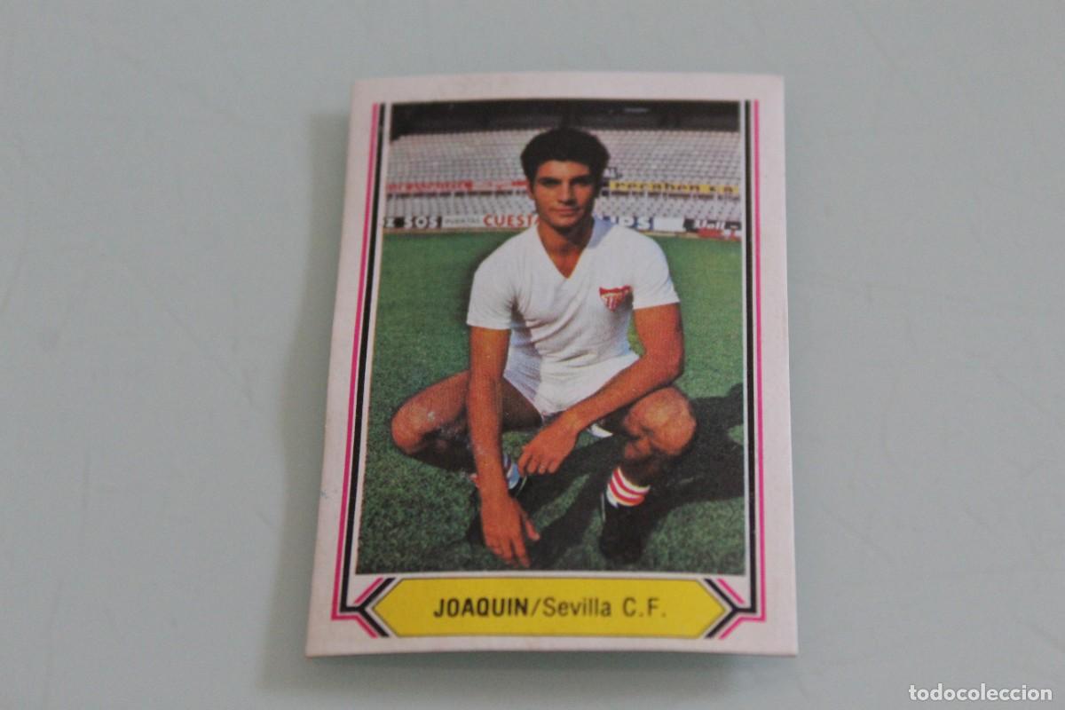 Cromos de f&uacute;tbol: ESTE 80 81 JOAQUIN RECUPERADO DE &Aacute;LBUM