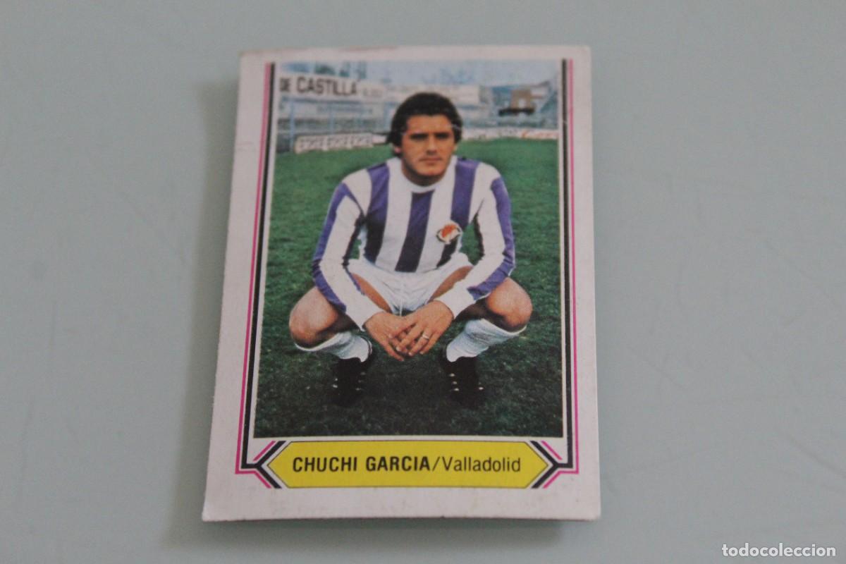 Cromos de f&uacute;tbol: ESTE 80 81 CHUCHI GARC&Iacute;A RECUPERADO DE &Aacute;LBUM