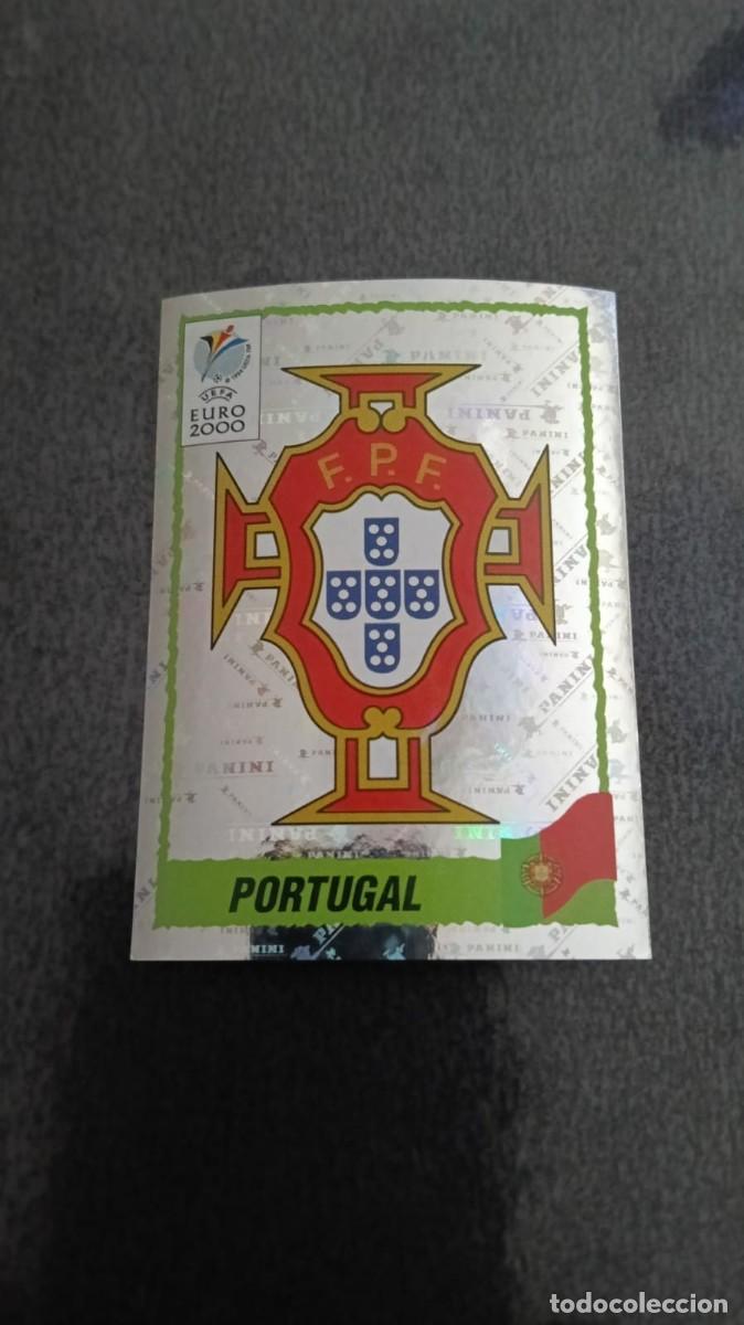 Cromos de f&uacute;tbol: Panini Euro 00 2000 Escudo Portugal 49
