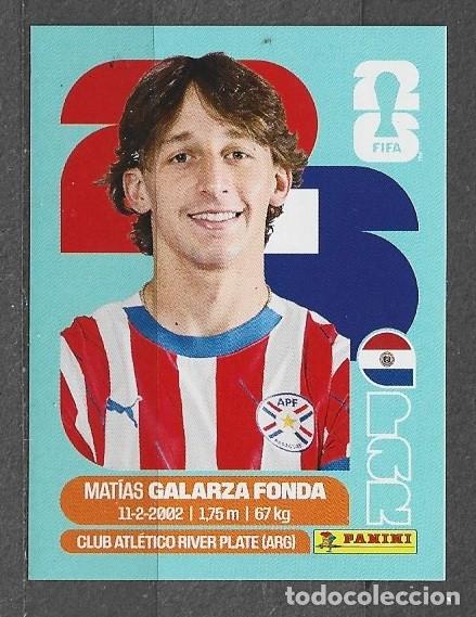 Cromos de f&uacute;tbol: Mundial 2026 - Galarza Fonda - N&deg; 14 - Paraguay