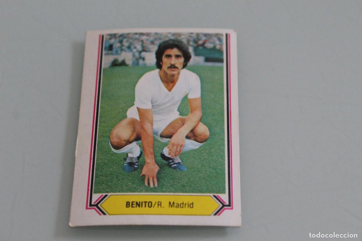 Cromos de f&uacute;tbol: ESTE 80 81 BENITO RECUPERADO DE &Aacute;LBUM