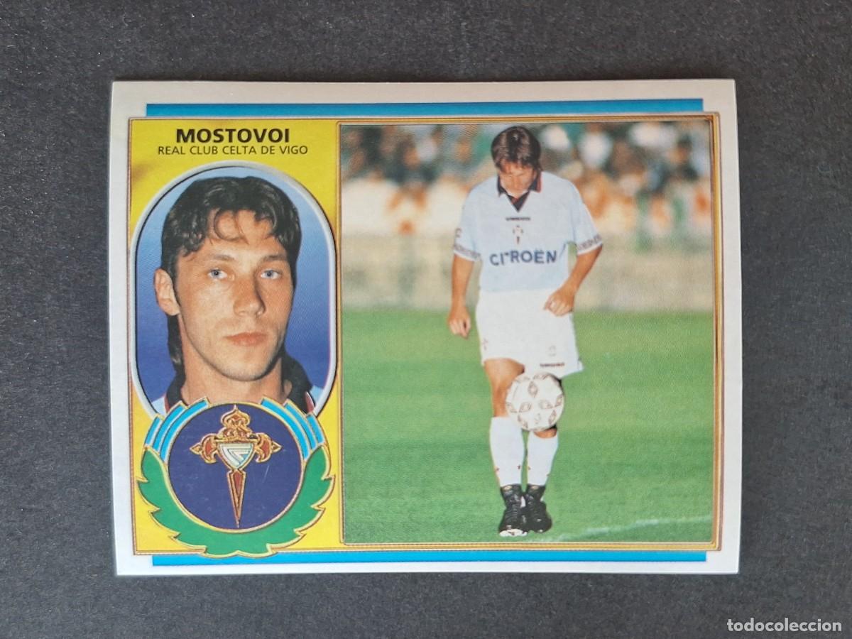 Cromos de f&uacute;tbol: L4 MOSTOVOI CELTA DE VIGO FICHAJE 24 LIGA ESTE 1996 1997 96 97 NUNCA PEGADO SIN PEGAR