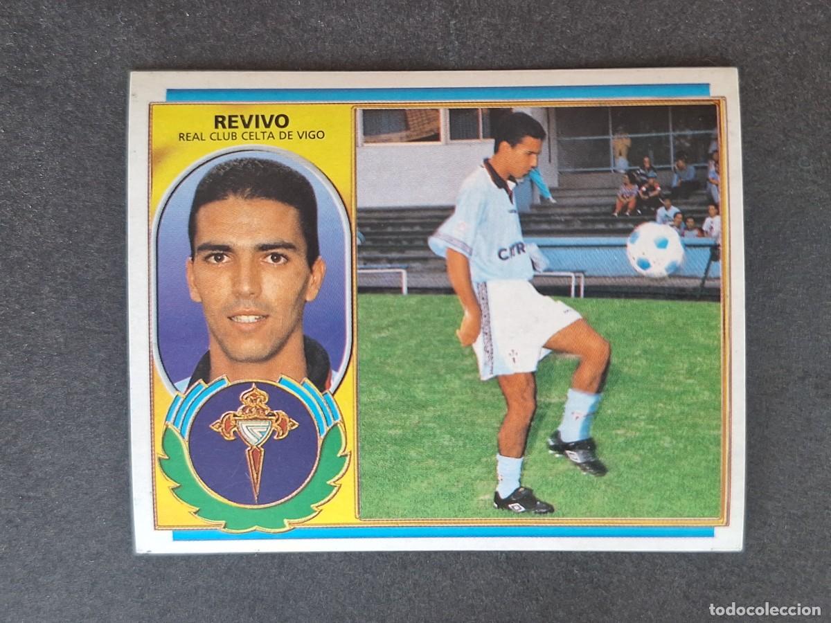 Cromos de f&uacute;tbol: L4 REVIVO CELTA DE VIGO FICHAJE 25 LIGA ESTE 1996 1997 96 97 NUNCA PEGADO SIN PEGAR