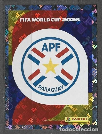 Cromos de f&uacute;tbol: Mundial 2026 - Logo - N&deg; 1 - Paraguay