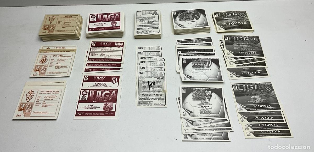 Cromos de f&uacute;tbol: CROMOS DE FUTBOL didgerebtes lihad u voxmpel