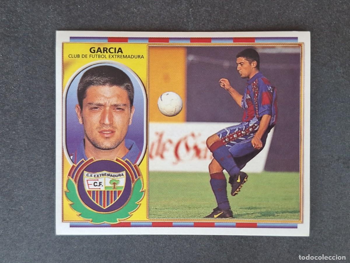 Cromos de f&uacute;tbol: L4 GARCIA F. C. EXTREMADURA FICHAJE 32 LIGA ESTE 1996 1997 96 97 NUNCA PEGADO SIN PEGAR