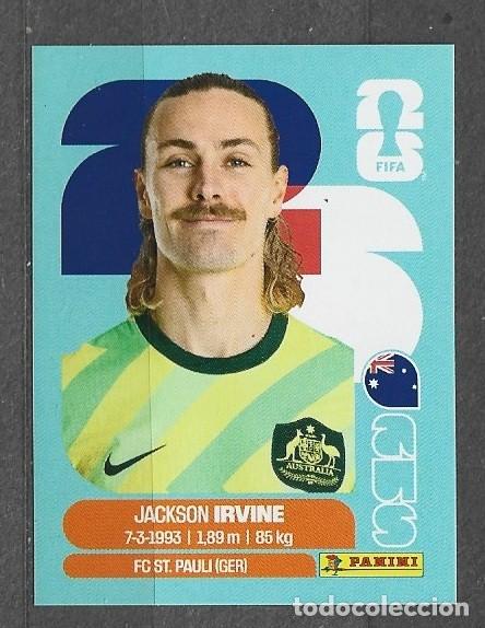 Cromos de f&uacute;tbol: Mundial 2026 - Jackson Irvine - N&deg; 11 - Australia