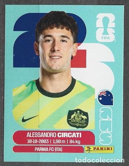 Cromos de f&uacute;tbol: Mundial 2026 - Alessandro Circate - N&deg; 5 - Australia