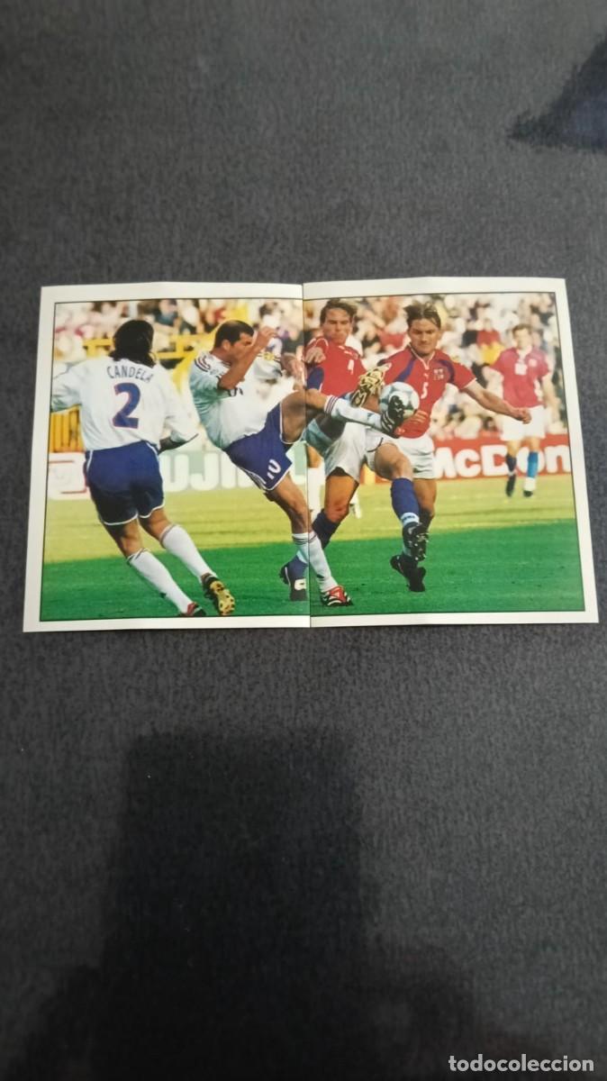 Cartes &agrave; collectionner de Football: Panini Ligue 1 Foot 2001 Francia Zidane Eurocopa 2000 435 436